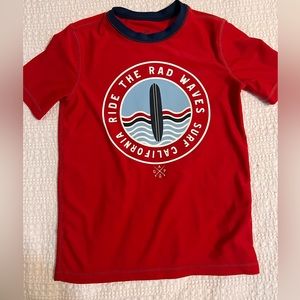 Gap Kids swim shirt, youth small - like new